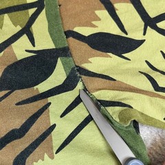 Predator Camo Pocket T-Shirt Mens XL Green Brown Branch Camouflage Hunting Tee
