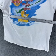 Vintage Hard Rock Cafe T Shirt Mens XL White Cayman Islands Heavy Tee Souvenir