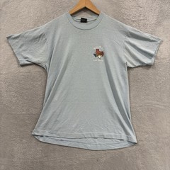 Vintage Billy Bob’s T Shirt Men’s Large Screen Stars Best Ft Worth Concert Blue