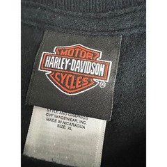 Genuine Harley Davidson Cycles Tuscumbia AL Graphic Black T Shirt Mens XL
