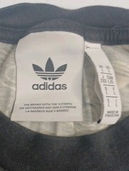 Adidas T-Shirt Mens Sz L Black Short Sleeve Logo Stretch Breathable Tee (N13)
