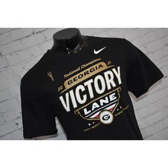 Nike T-Shirt UGA Bulldogs Mens XL University Georgia DAWGS National Champs 2021