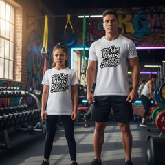 The Pain Makes You Strong Graphic Tee Unisex Fitness Shirt For Workout And Train