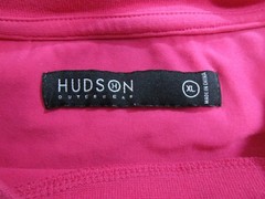 Hudson Outerwear Pink Orange Green Medusa Graphic Short Sleeve T-Shirt Mens XL