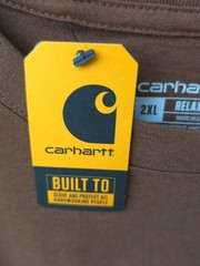 Mens CARHARTT Lightweight Short-Sleeve Pocket 1889 Graphic T-Shirt 2XL