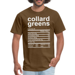 Collard Greens Nutrition Facts T-Shirt