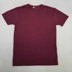Next Level Apparel Men’s Small Maroon Basic T-Shirt Short Sleeve Crewneck Casual