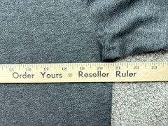 Origin Shirt Mens L Gray Tagless Cotton Blend Maine Crewneck Logo Made In USA
