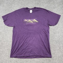 VTG 90s Fairbanks Alaska Pyramids Mens XL Deadstock Tourist Destination T Shirt