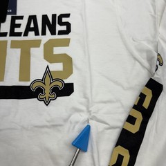 New Orleans Saints Shirt Mens XL Multi Color NFL Football 2 Pack Set Fanatics