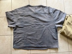 Yeezy Gap YZY Balenciaga Fleece Yoke Tee 3 Pack Bronze Granite Bluestone