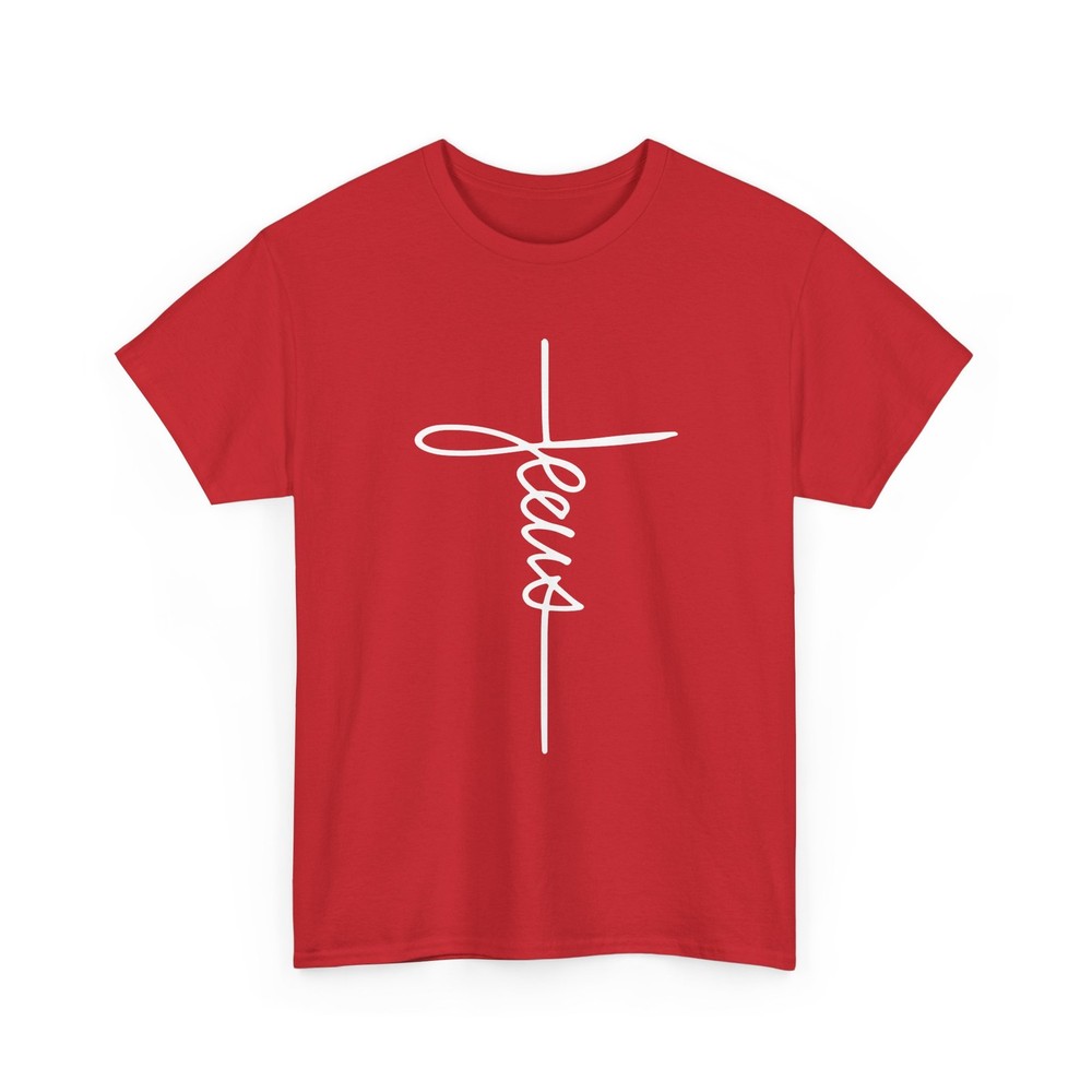 Jesus Cross Men T Shirt Christian Religious Bible Faith Christ Church Gift Tee