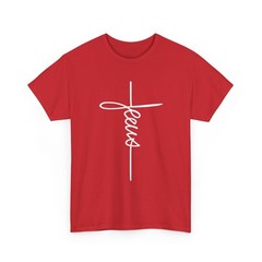 Jesus Cross Men T Shirt Christian Religious Bible Faith Christ Church Gift Tee