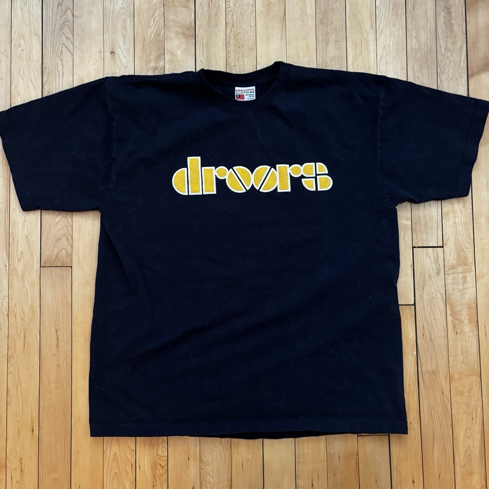 Vintage RARE 90s Droors DC Clothing Skateboarding Doors Parody T-Shirt Large
