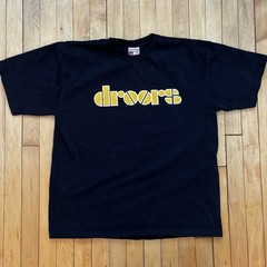 Vintage RARE 90s Droors DC Clothing Skateboarding Doors Parody T-Shirt Large