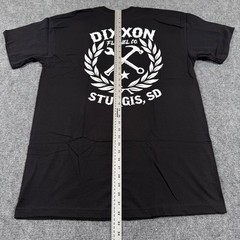DIXXON Flannel Co. T-Shirt XL Black Sturgis SD Sketchy White Crest Tee NWT Men’s