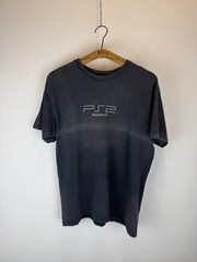 Vintage 2000s PlayStation 2 Shirt Video Game Promo PS2 Sun Faded Tee Size L