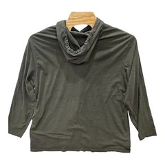 Polo Ralph Lauren Mens 2XB Charcoal Grey Hooded Long Sleeve T-Shirt Pony Logo