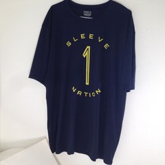 Port & Company Mens Short Sleeve Performance Crew Neck T-Shirt XL Navy Blue