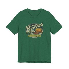 Vintage Peaches Record & Tapes Store Logo Unisex Jersey Short Sleeve T-Shirt