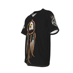 Native Indian Dreamcatcher Eagle T-shirt /Men’s/Women’s, Front & Back Image Tee.