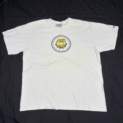 White Nike T-Shirt Lance Armstrong Foundation 2004 Ride For The Roses Size Large