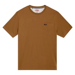 Wrangler Mens Pocket Tee Short Sleeve 100% Cotton Workwear Casual New
