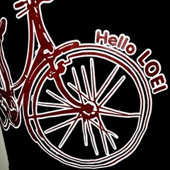 Chiang Khan THAILAND TShirt Men’s Size XL Deep Red Bicycle Bike Hipster Town NEW