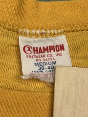 50s Champion Shirt Running Man Watertown Phys ed Vintage Men’s Medium