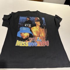 Puff Daddy Faith Evans shirt XL RAP DIDDY BAD BOY RECORDS BOOT REPRINT