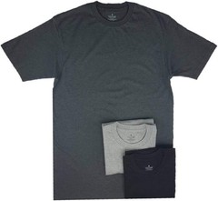b4 Stafford 3 Pack Men’s Big & Tall Heavyweight Cotton V-Neck T-Shirts (MedTALL)
