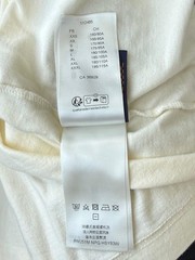Louis Vuitton White & Blue Le Monde Est A Vous T-Shirt