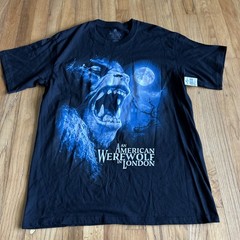 Universal Studios Horror Nights 2014 American Werewolf In London T Shirt L NWT