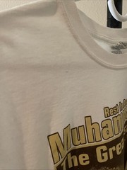 Vintage Y2K Muhammad Ali Rest In Peace Shirt Men’s Large White Shirt Men’s Large