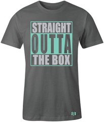 “STRAIGHT OUTTA THE BOX” T-Shirt to Match Air Retro 6 “GREEN GLOW” GS