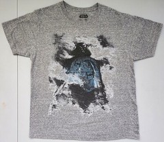 Star Wars Darth Vader Death Star Empire Grey Medium Poly/Cotton/Rayon T-shirt