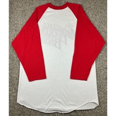 Augusta Sportswear The Marshall Tucker Band Raglan Baseball Tee Red White Mens M