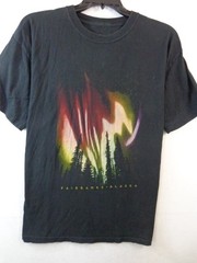 Fairbanks Alaska T Shirt Men’s XL Black Short Sleeve Graphic Print