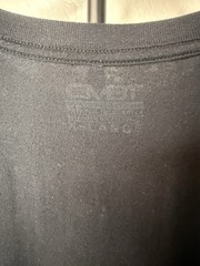 Combat Iron (Cheaters Get Heaters) Black Athletic Fit XL 60/40 Cotton-Poly Blend