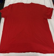 Levi’s Men’s Red Graphic Logo Print Crew Neck Short Sleeve Cotton Knit Tee 2XL