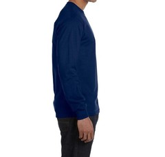 2 Gidan Navy Blue Long Sleeve G840 Dry Blend 50/50 2 XL