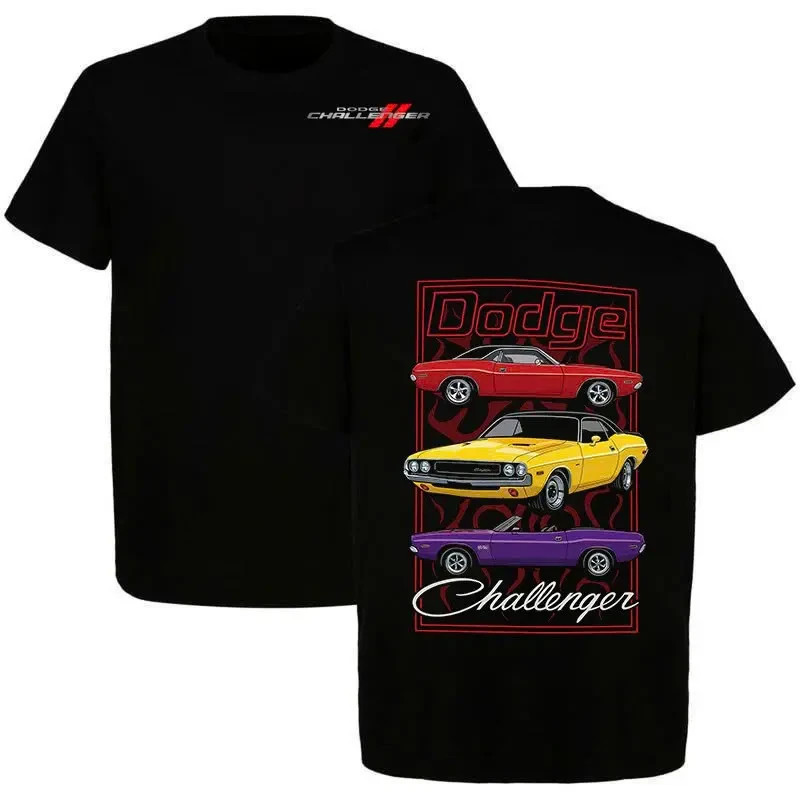 Challenger T-Shirt – Vintage Muscle Car Graphic Tee, Classic Mopar Car Lover