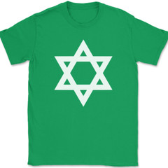 Star of David T-Shirt Hebrew Jewish Jewdism Religious Christian Israel Tee
