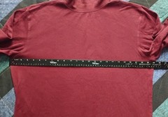 L.L. Bean Long Sleeve Turtle Neck Shirt Men’s Large Burgundy