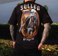 Sullen Art Collective No Day Off Standard SCM5889 New Short Sleeve Men`s T-shirt