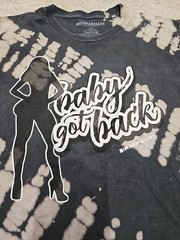 Sir Mix A Lot Baby Got Back Tie Dye Tshirt Size XL
