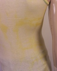 vintage 70s Cal-Cru NWOT Tank Top T-Shirt Rainbow Stitch soft thin USA sz M