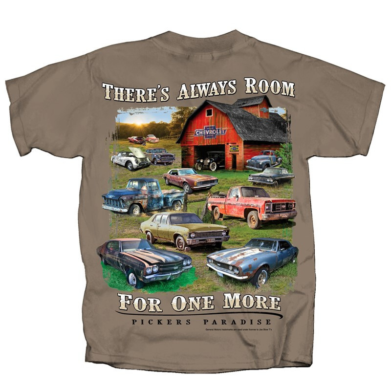 Chevy Always Room For One More Joe Blow T’s Mens T-Shirt Chevelle Camaro Nova