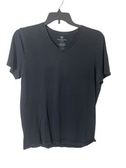Mack Weldon Shirt Men’s XL Black V Neck Tagless Pima Cotton Soft Stretch Tee