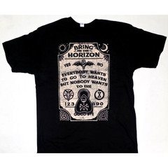 Bring Me The Horizon Ouija Board Deathcore Metal Band T-Shirt Unisex Black